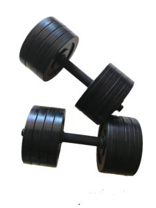 Fake weights, buy fake weights, plastic weights, prop weights, fake dumbbells, plastic dumbbells, dumbbell props