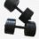 Fake Dumbbell Weights – 14″ Black Dumbbell Weights Pair